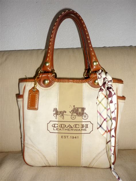 authentic coach tote bag.